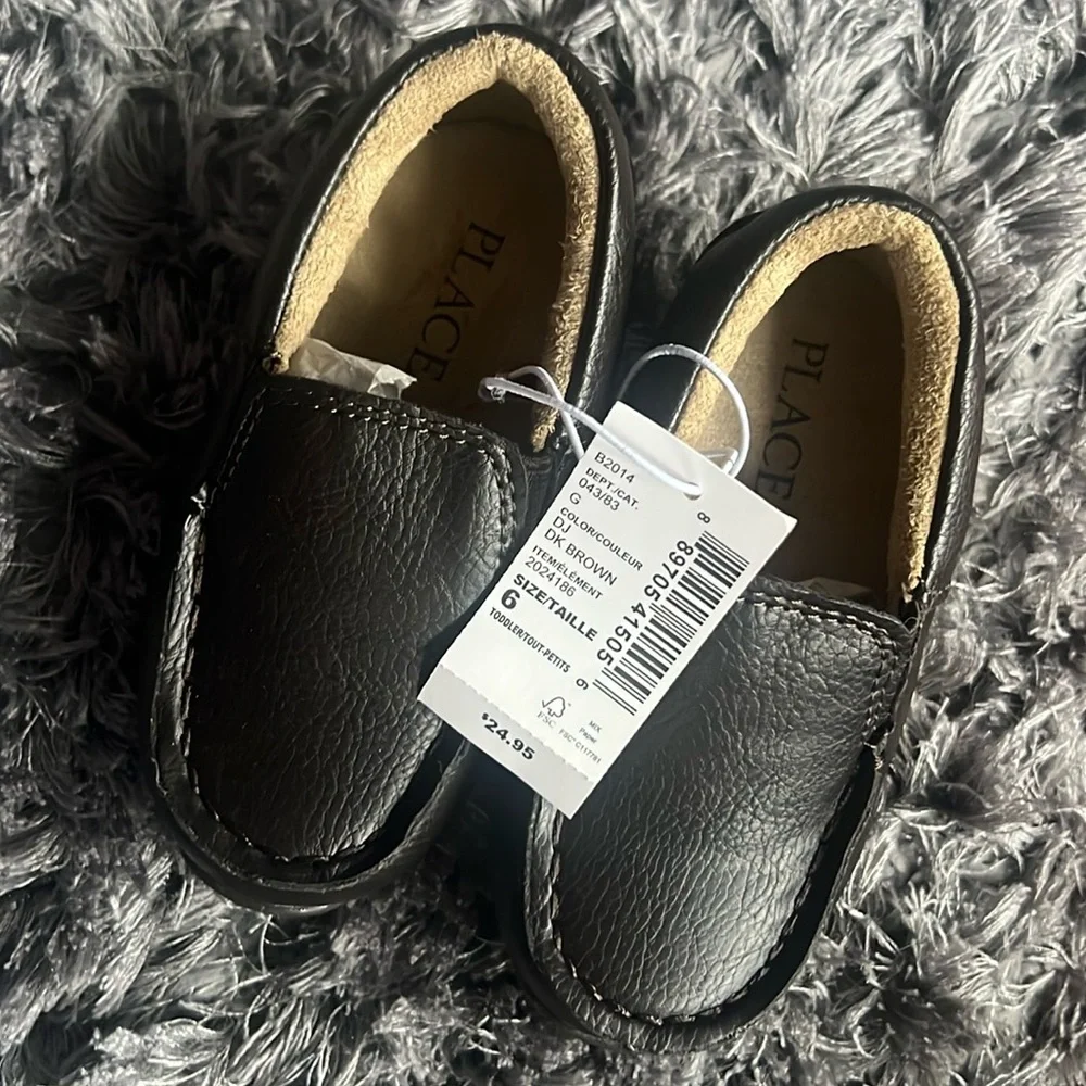 Children Place Toddler Brown Loafers